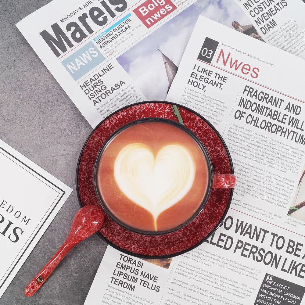 Realistic Fake Coffee Lifelike Faux Coffee Display For Photo Shoot, Fake Cake Photography Props Food sample Tea Table Decoration